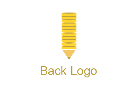 coins pencil vector
