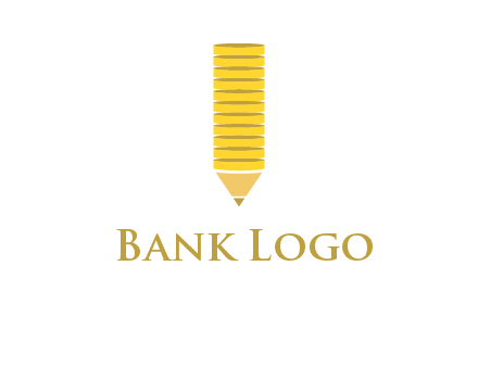 coins pencil vector