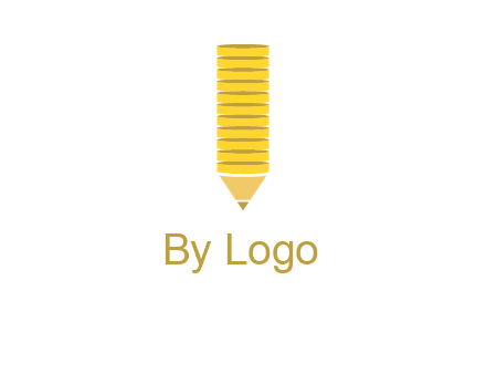 coins pencil vector