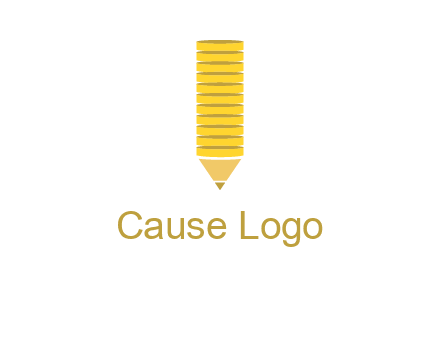 coins pencil vector