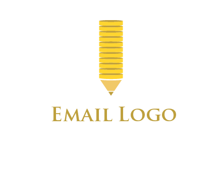 coins pencil vector