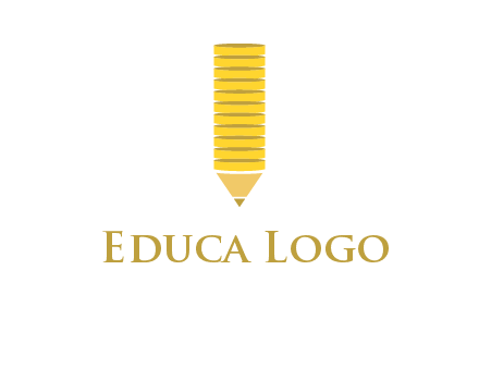 coins pencil vector