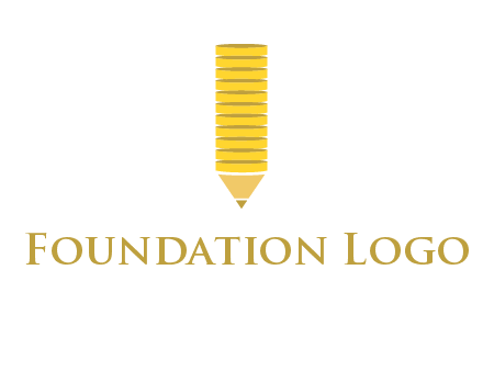 coins pencil vector