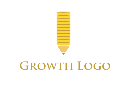 coins pencil vector