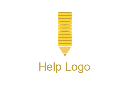 coins pencil vector