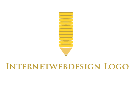 coins pencil vector