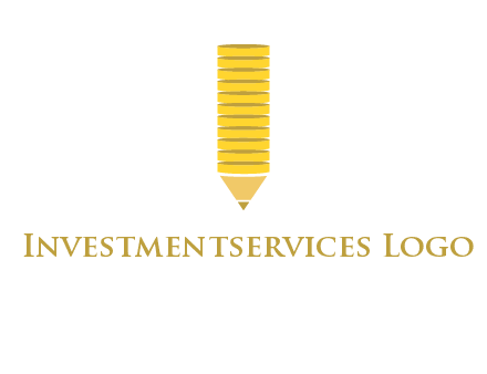 coins pencil vector