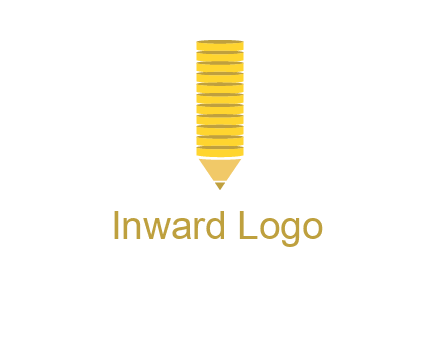 coins pencil vector