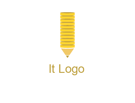 coins pencil vector