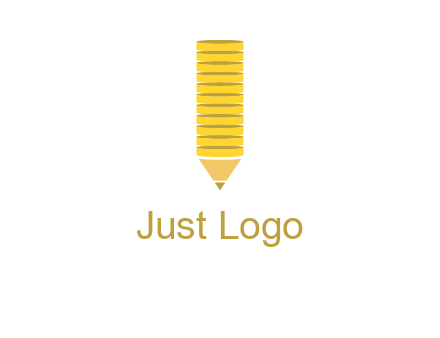 coins pencil vector