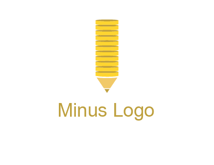 coins pencil vector