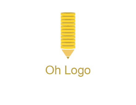 coins pencil vector