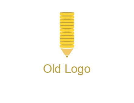 coins pencil vector