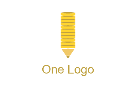 coins pencil vector