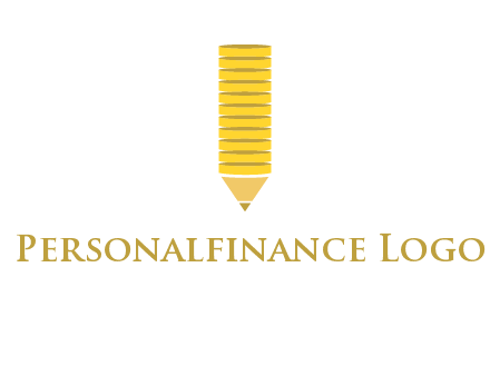coins pencil vector