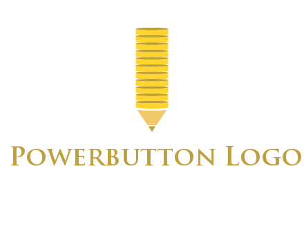 coins pencil vector