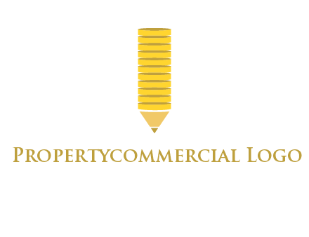 coins pencil vector