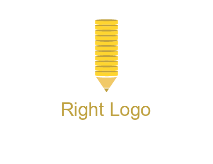 coins pencil vector