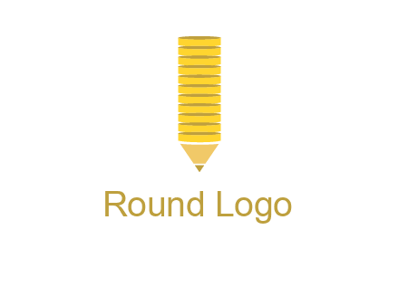 coins pencil vector
