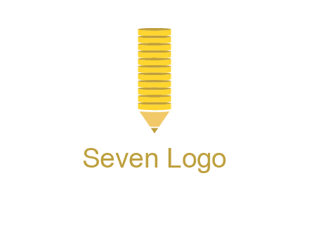 coins pencil vector