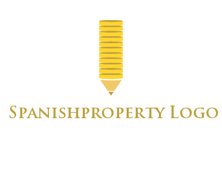 coins pencil vector