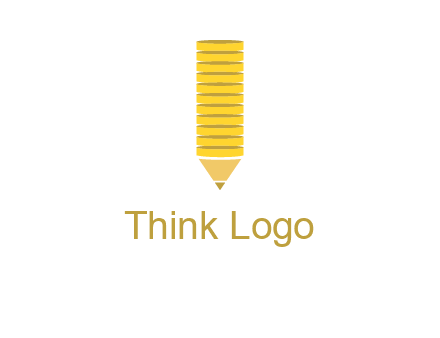 coins pencil vector