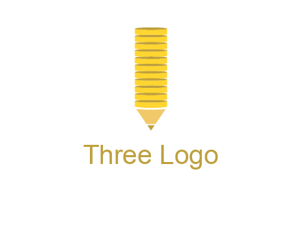 coins pencil vector