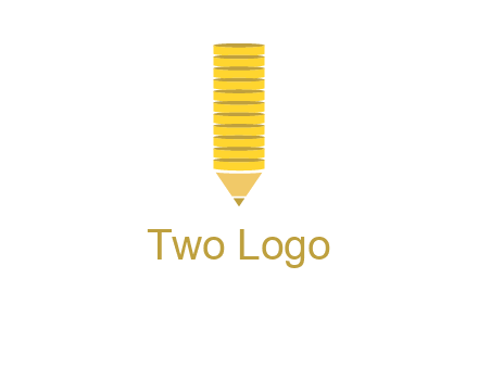 coins pencil vector