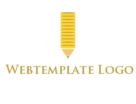 coins pencil vector