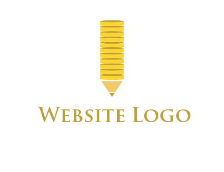 coins pencil vector