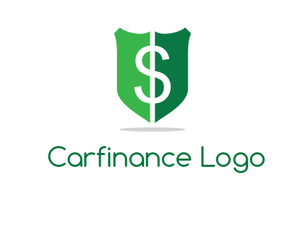 dollar sign in shield logo