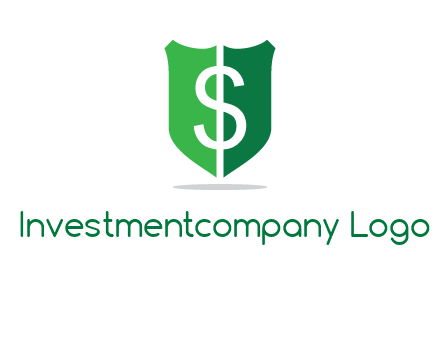 dollar sign in shield logo