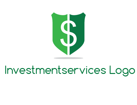 dollar sign in shield logo