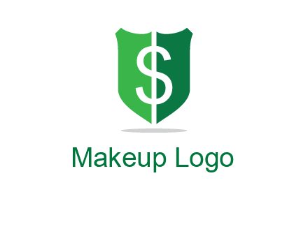 dollar sign in shield logo
