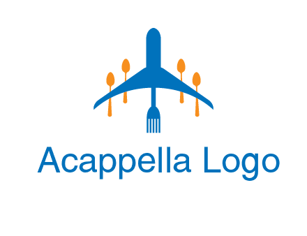 fork spoon plane travel & hospitality logo