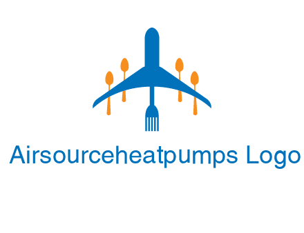 fork spoon plane travel & hospitality logo