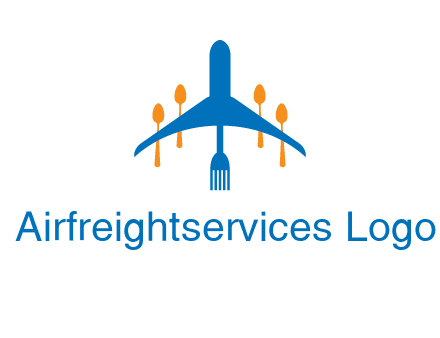 fork spoon plane travel & hospitality logo