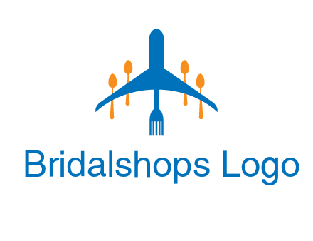 fork spoon plane travel & hospitality logo