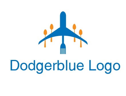 fork spoon plane travel & hospitality logo
