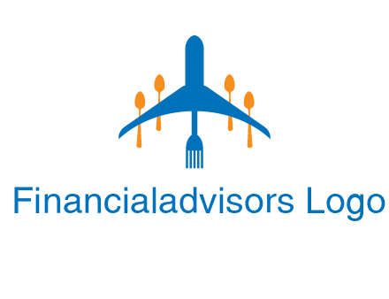 fork spoon plane travel & hospitality logo