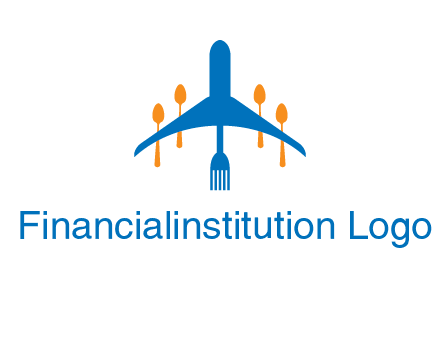fork spoon plane travel & hospitality logo