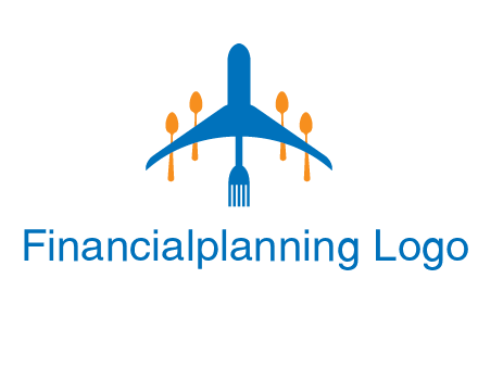 fork spoon plane travel & hospitality logo