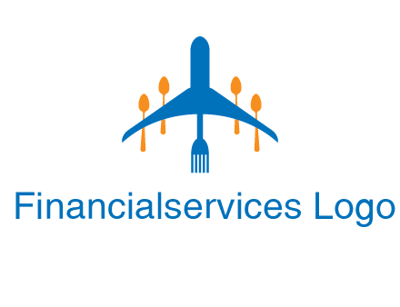 fork spoon plane travel & hospitality logo