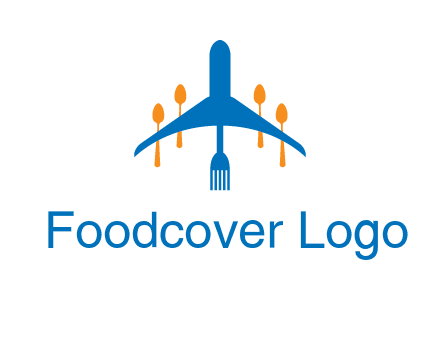 fork spoon plane travel & hospitality logo