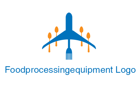 fork spoon plane travel & hospitality logo