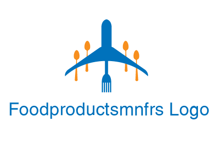 fork spoon plane travel & hospitality logo