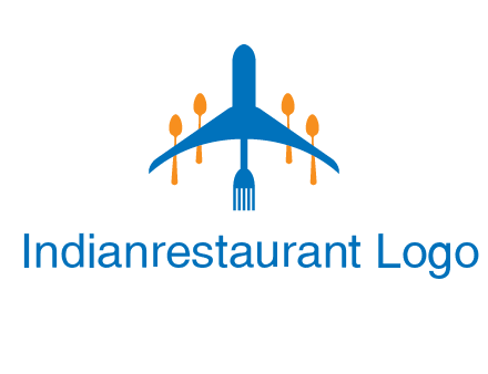 fork spoon plane travel & hospitality logo