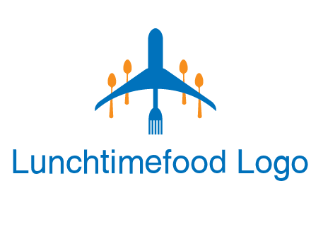 fork spoon plane travel & hospitality logo