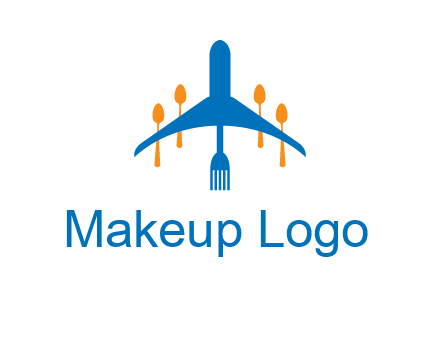 fork spoon plane travel & hospitality logo