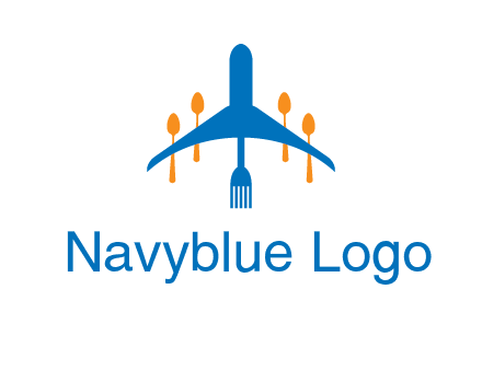 fork spoon plane travel & hospitality logo